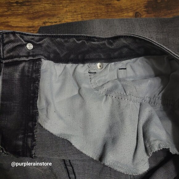 Nine West Jeans Size 16 Skinny Bootcut High Rise Tummy Control Black Wash Denim - Picture 3 of 12